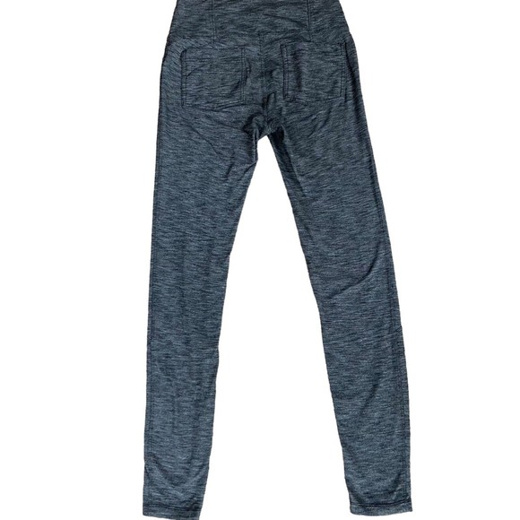 Athleta Women's Size Small Metro High Waisted Legging Gray Pockets - Picture 4 of 9